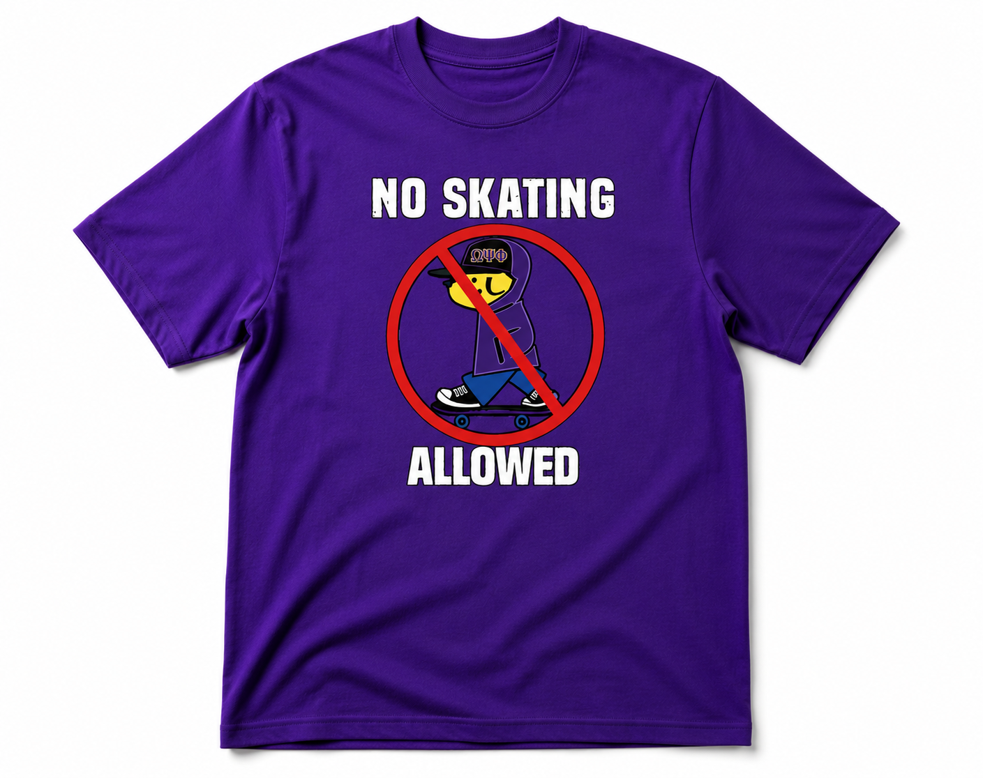 No Skating Tee