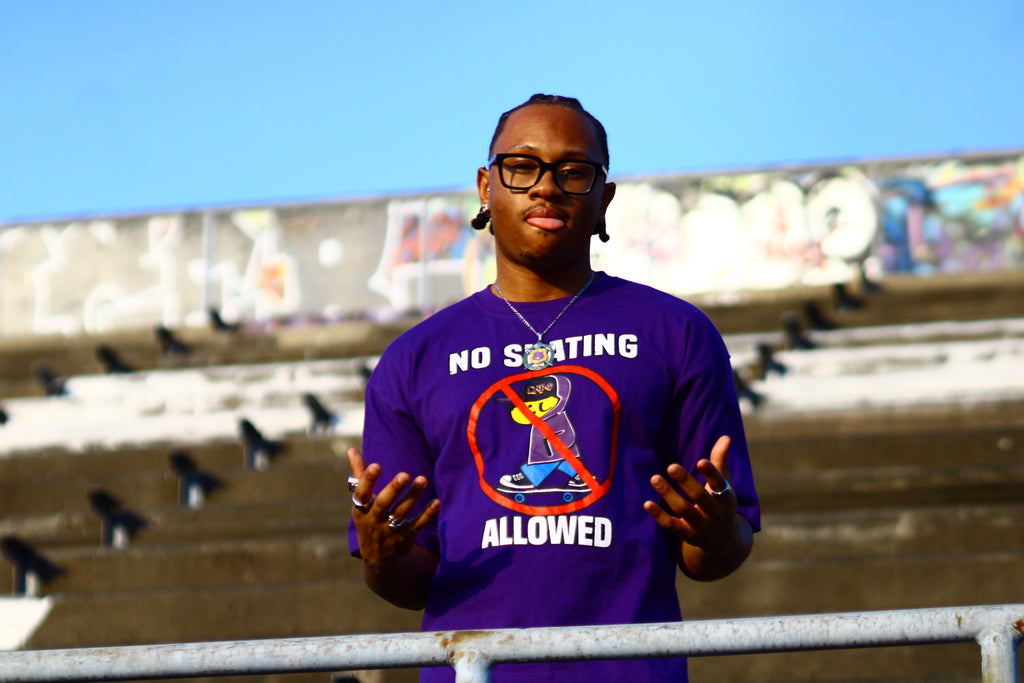 No Skating Tee
