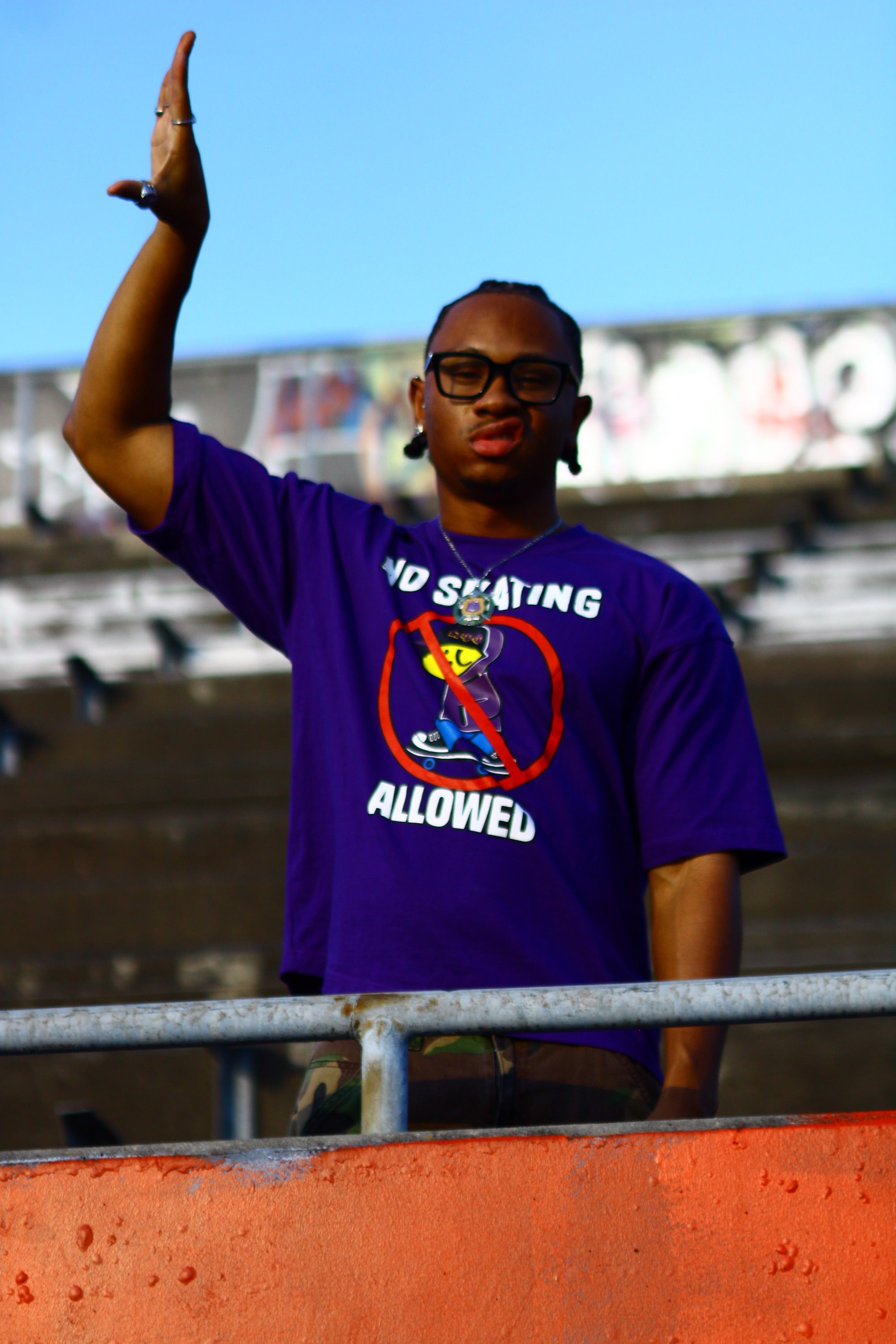 No Skating Tee