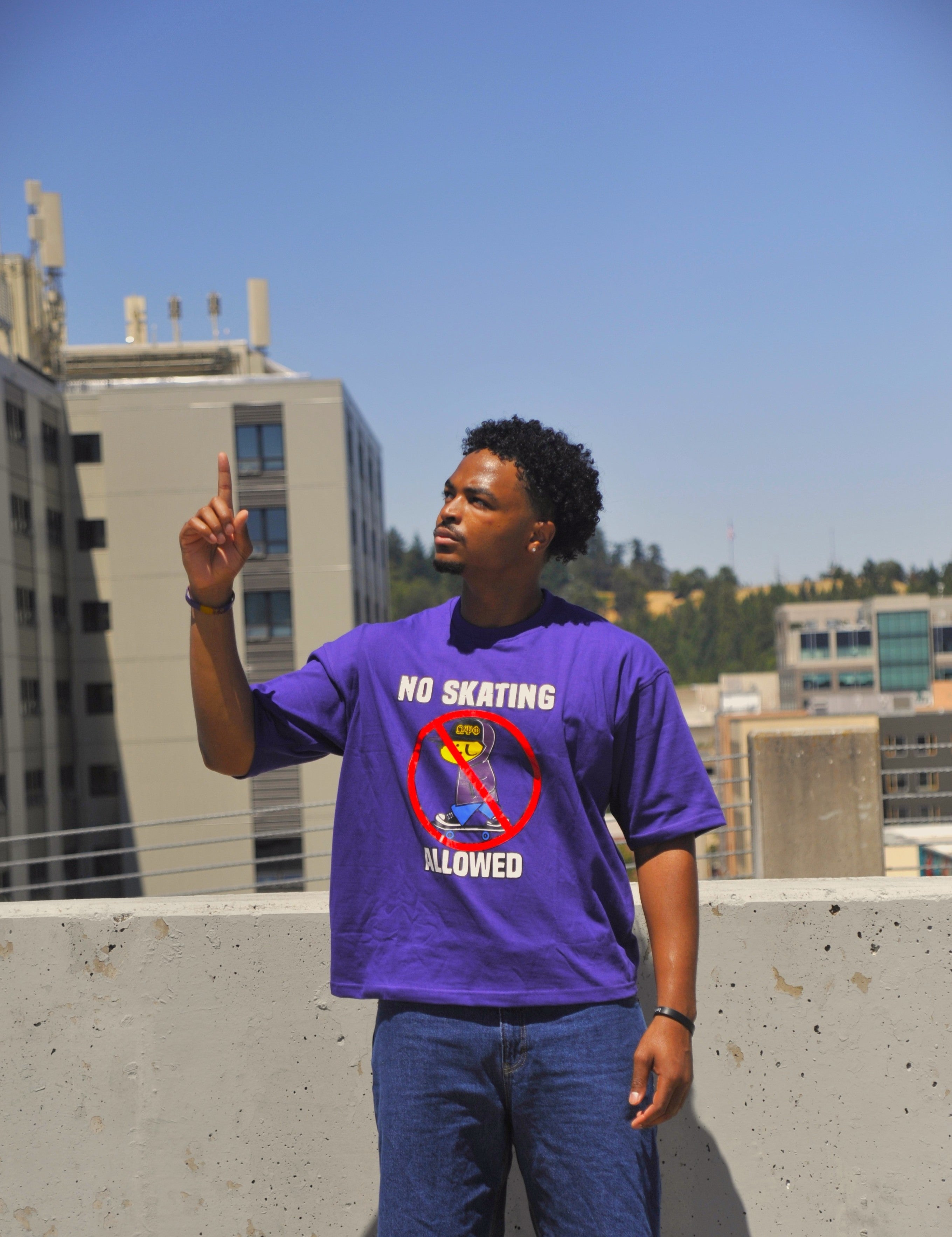 No Skating Tee