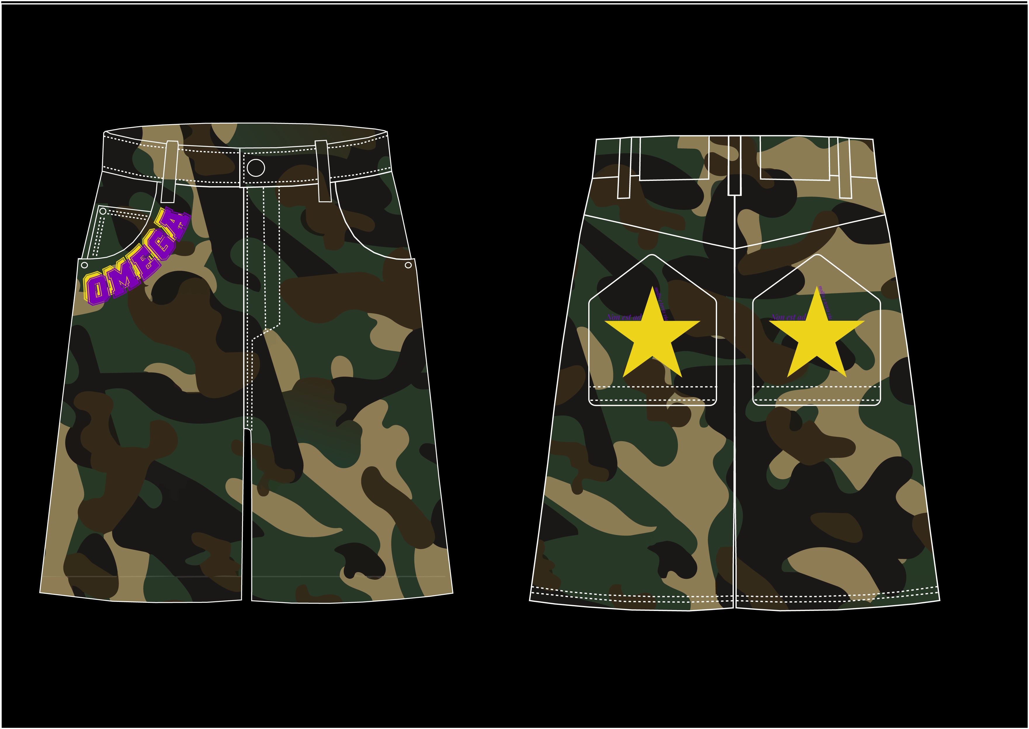 Ad Astra Per Aspera Jean Shorts